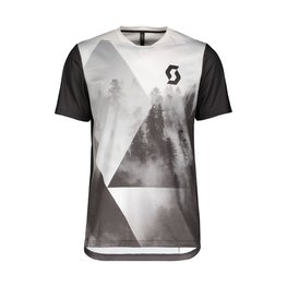 SCOTT κοντομάνικες φανέλα - TRAIL FLOW PRO - λευκό/γκρί