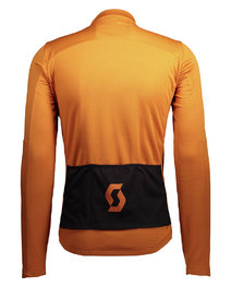 SCOTT μονωμένα μπουφάν - RC WARM HYBRID WB - μαύρο/πορτοκαλί