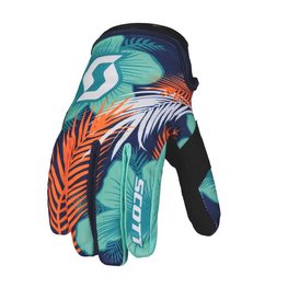 SCOTT γάντια με μακριά δάχτυλα - 250 SWAP - πορτοκαλί/γαλάζιο