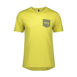 SCOTT κοντομάνικα μπλουζάκια - TRAIL FLOW DRI - κίτρινο