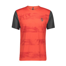 SCOTT κοντομάνικες φανέλα - TRAIL FLOW - κόκκινο