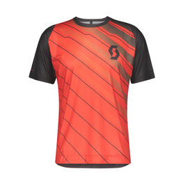 SCOTT κοντομάνικες φανέλα - TRAIL VERTIC - κόκκινο/γκρί