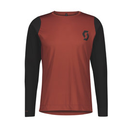 SCOTT θερινές μακρυμάνικες φανέλες - TRAIL PROGRESSIVE - κόκκινο/μαύρο