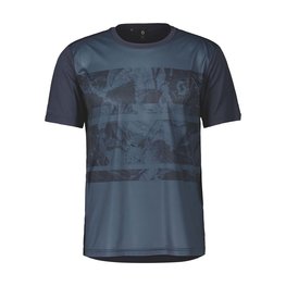 SCOTT κοντομάνικες φανέλα - TRAIL FLOW SS - μπλε