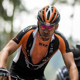 SIX2 μπλουζάκια με ράντες - SMX C - πορτοκαλί