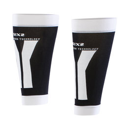 SIX2 γκέτες για τα γόνατα - CALF - μαύρο/λευκό