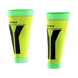 SIX2 γκέτες για τα γόνατα - CALF - κίτρινο/πράσινο