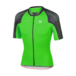 SPORTFUL κοντομάνικες φανέλα - BODYFIT SPEEDSKIN - πράσινο/μαύρο