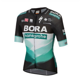 SPORTFUL κοντομάνικες φανέλα - BORA HANSGROHE 2020 - μαύρο/πράσινο