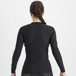 SPORTFUL μακρυμάνικα μπλουζάκια - BODYFIT PRO WOMAN - μαύρο