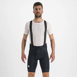 SPORTFUL κοντά παντελόνια με τιράντες - BODYFIT PRO LTD - μαύρο