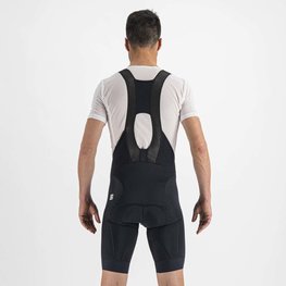 SPORTFUL κοντά παντελόνια με τιράντες - BODYFIT PRO LTD - μαύρο