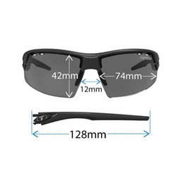 TIFOSI γυαλιά - CRIT - μαύρο