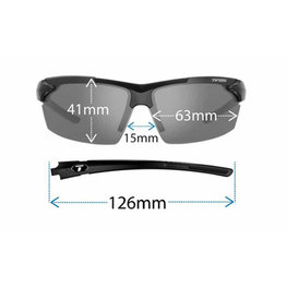 TIFOSI γυαλιά - JET POLARIZED - μαύρο