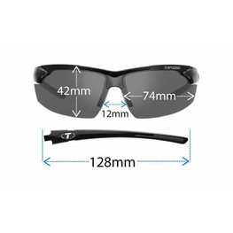 TIFOSI γυαλιά - JET - λευκό/μαύρο