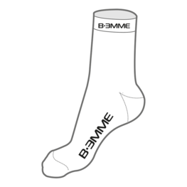 κάλτσες κλασικές - MERYL - λευκό